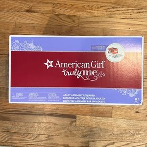 American girl truly me doll 3in 1 game night table NEW
